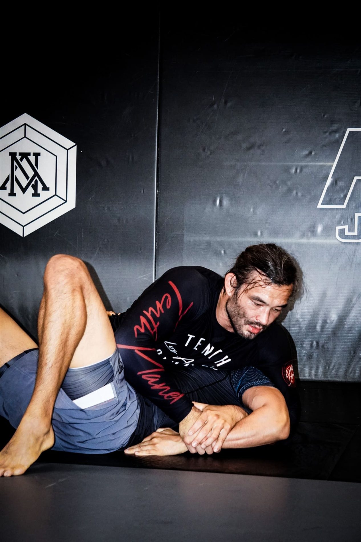 10th Planet no-gi control position during training in Fullerton