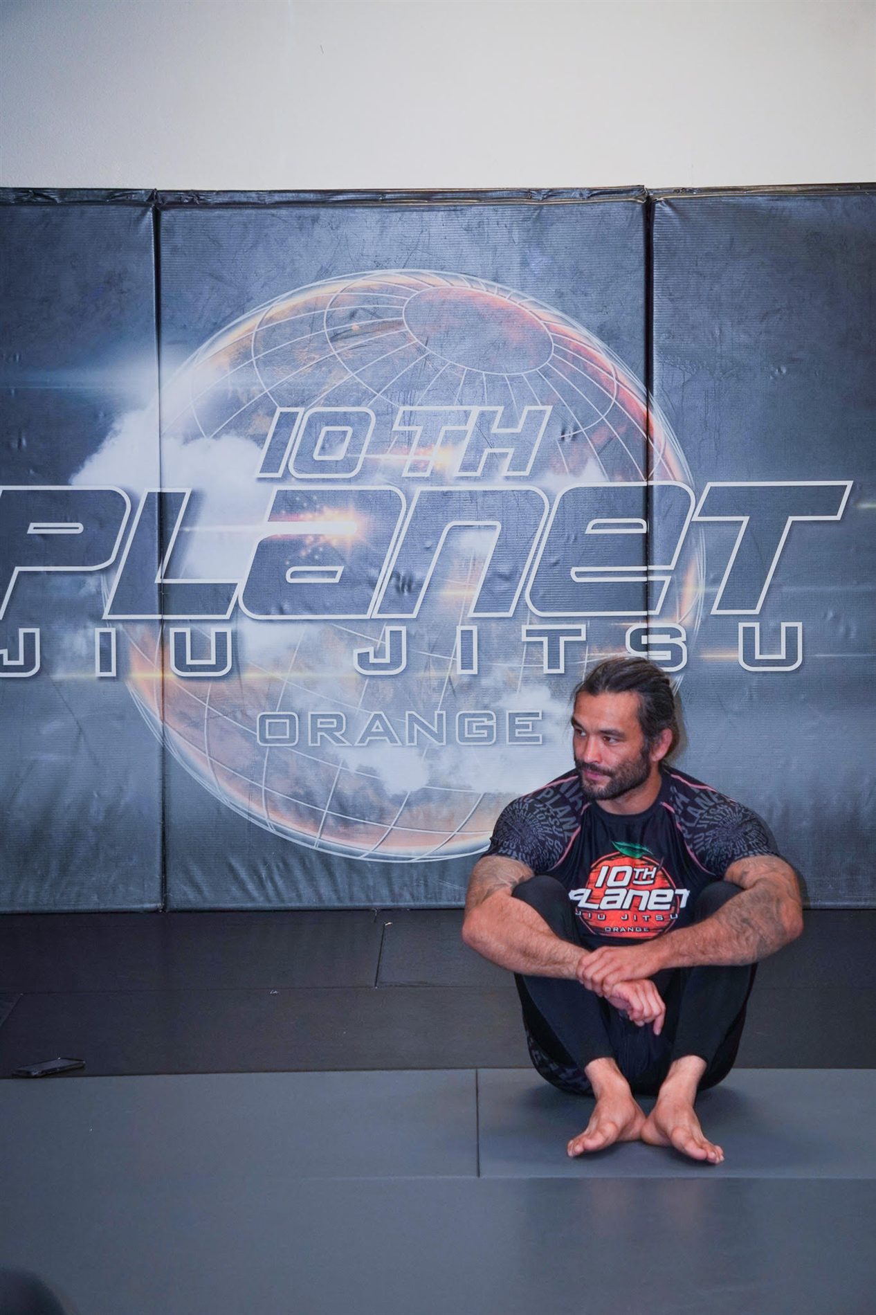 The 10th Planet globe wall at the Fullerton academy